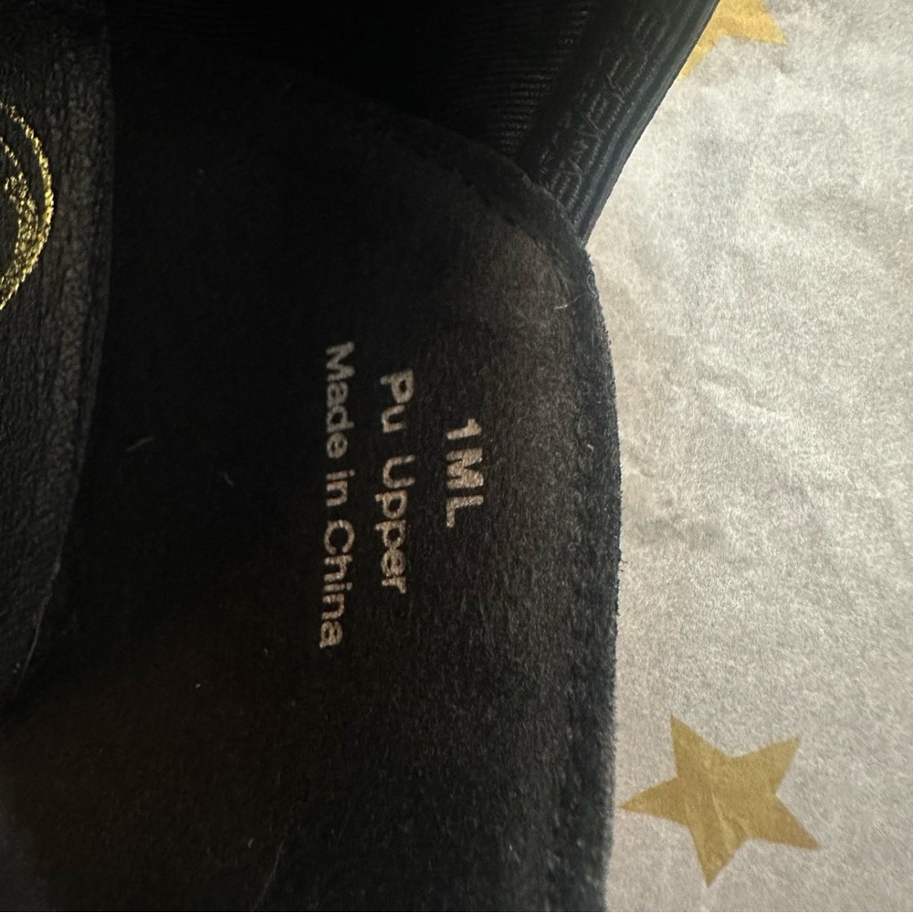 Stelle Jazz / Stage / performance Shoes- black leather slip on - Picture 6 of 16